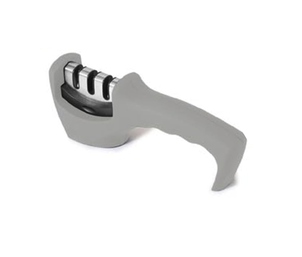 3-in-1 Professional Kitchen Knife Sharpener: Multi-Stage System for Repairing, Sharpening & Polishing Blades,