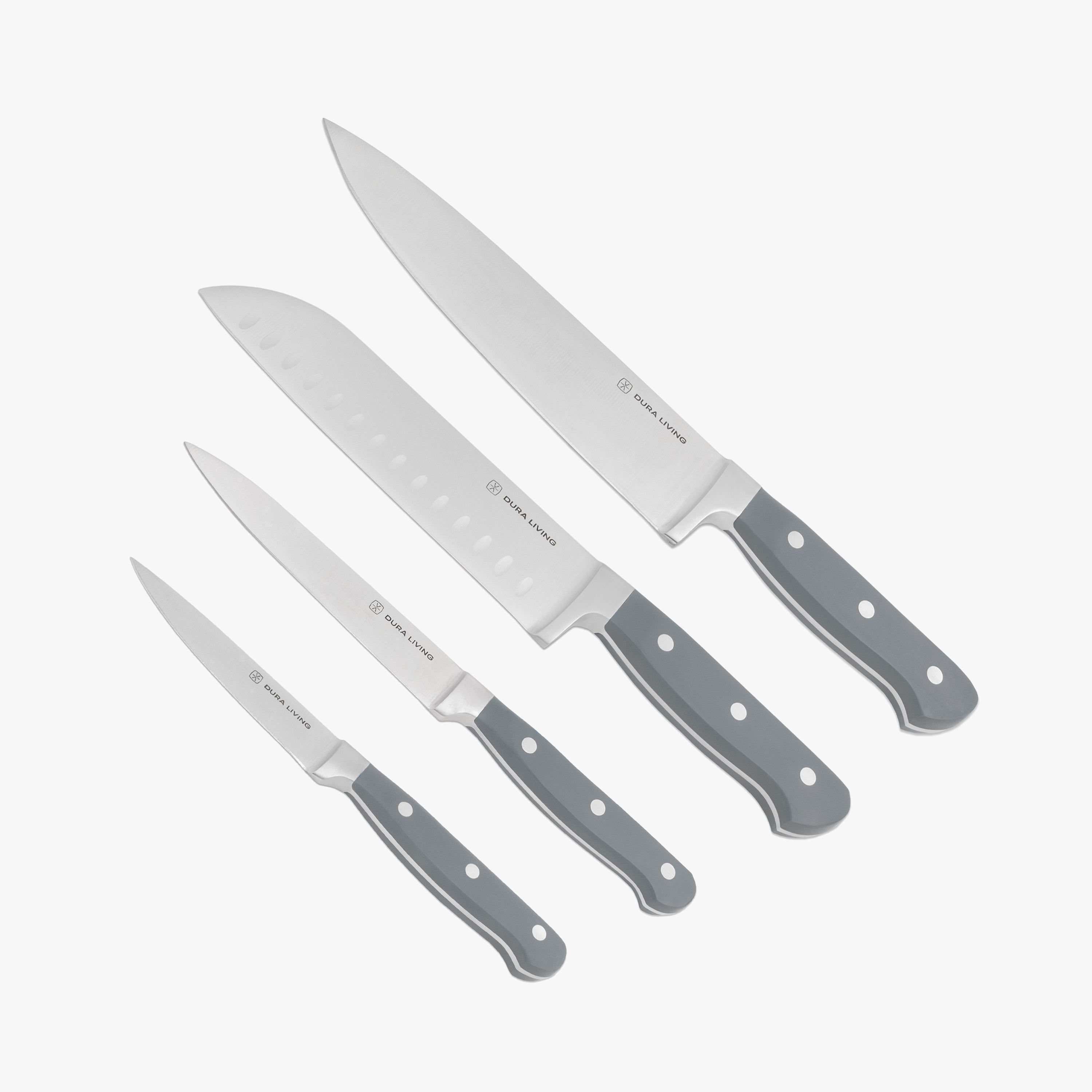 Superior 4 Piece Kitchen Knife set - Gray