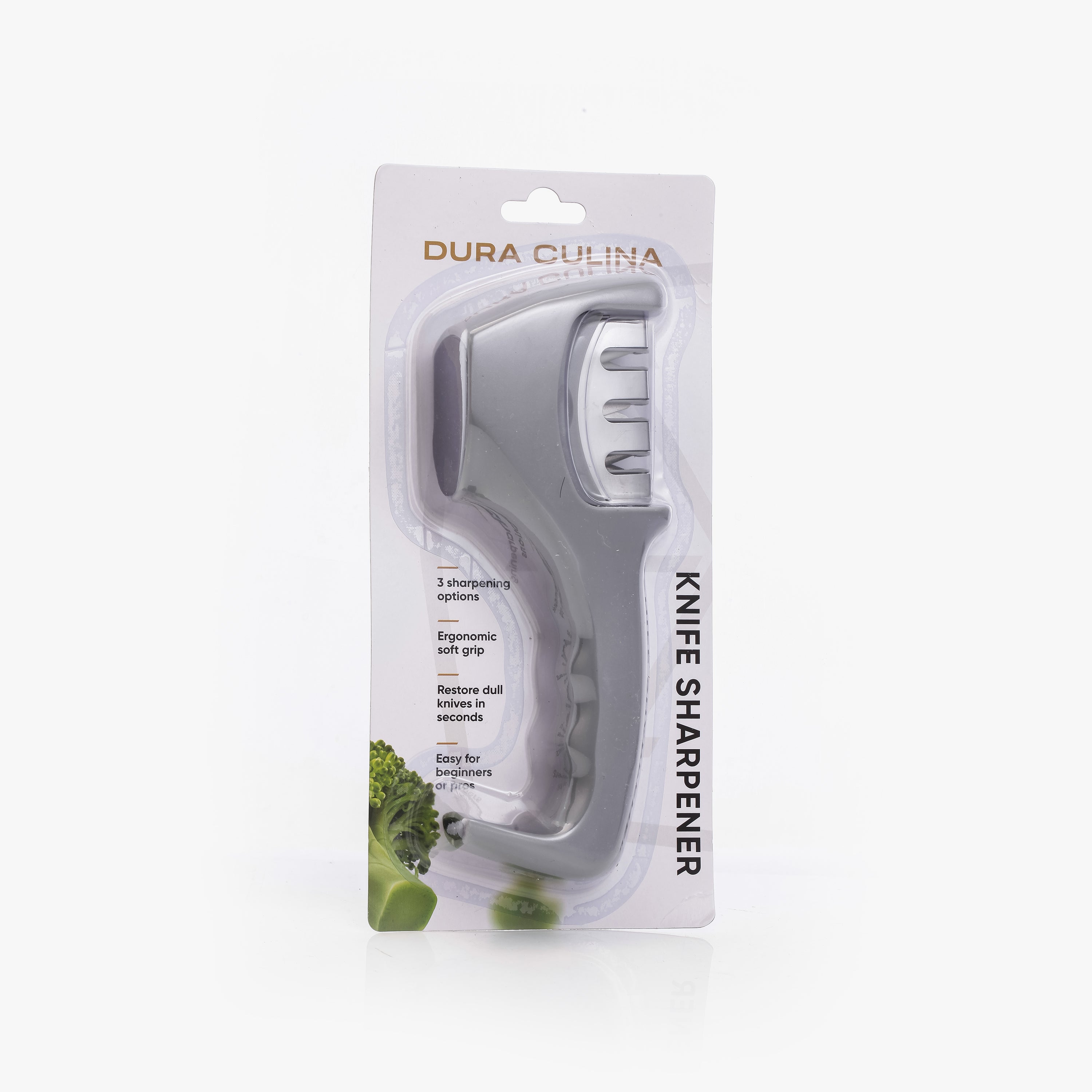 3-in-1 Professional Kitchen Knife Sharpener: Multi-Stage System for Repairing, Sharpening & Polishing Blades,