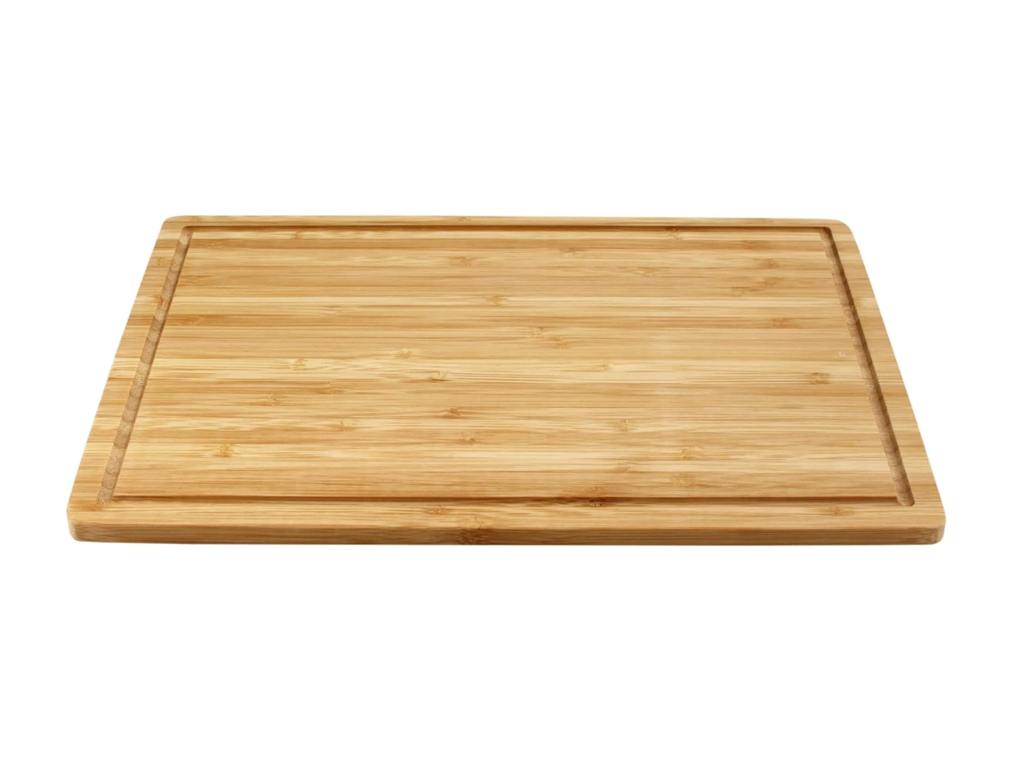Bamboo Wood Cutting Board: Large – (17.72” x 11.81”)  Durable, Eco-Friendly Chopping Board
