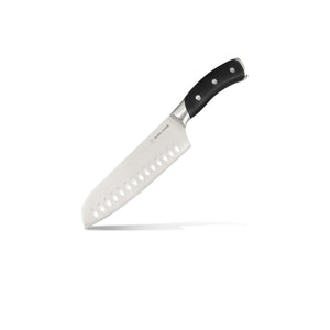 Elite 7 inch Santoku Knife - Black