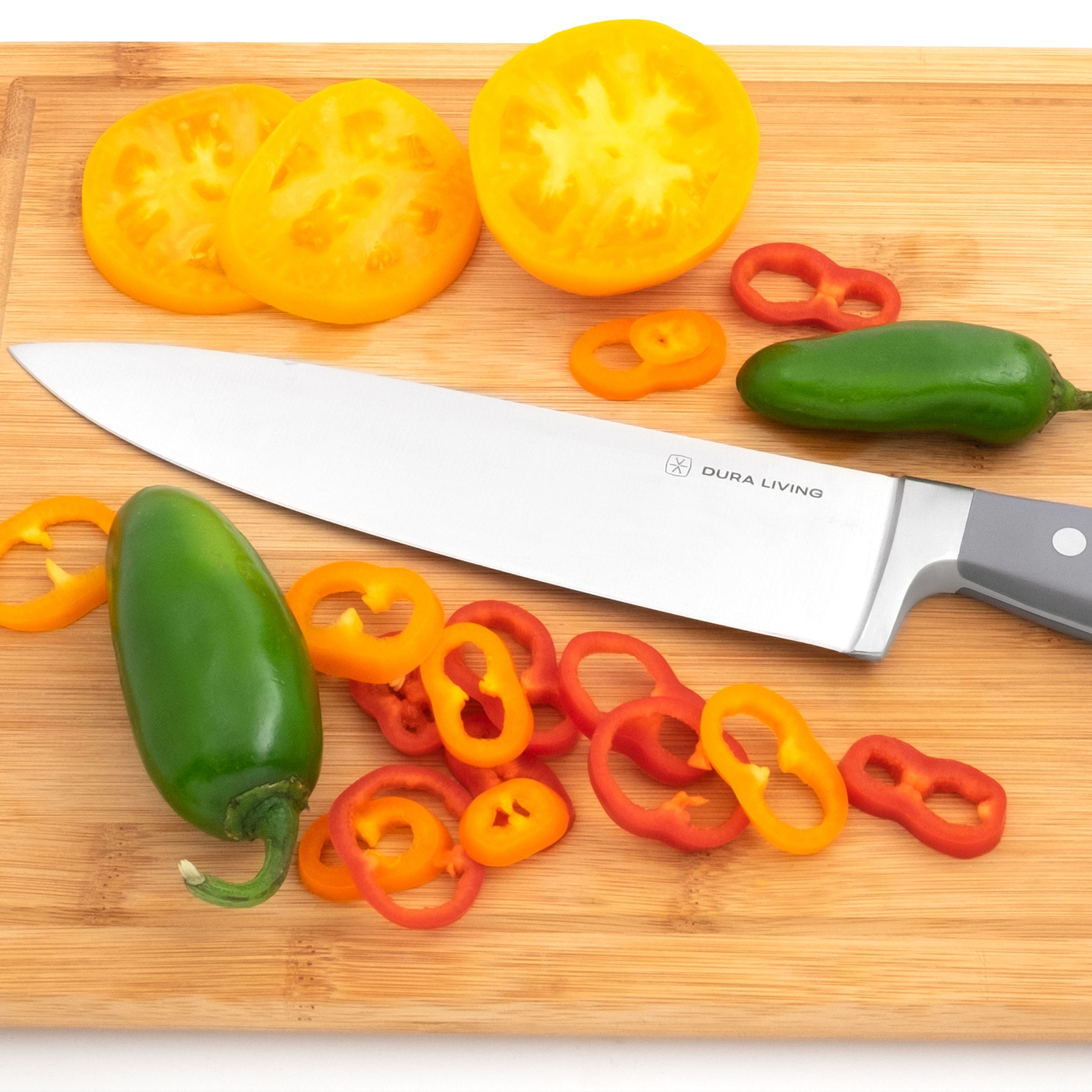 Superior 8 inch Chef Knife - Gray