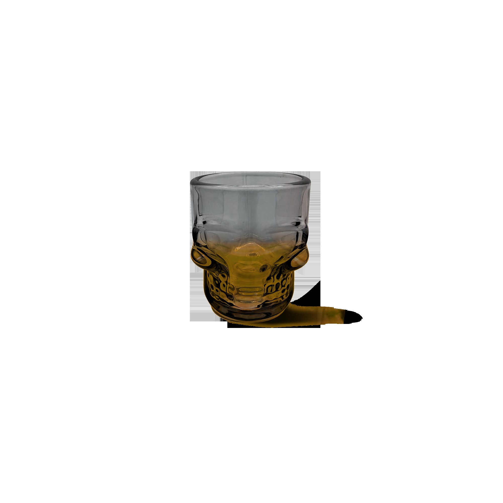 Set of 6 Skull Shot Glasses – 1.75 oz Glass Novelty Drinkware for Halloween Parties, Cocktail Bars & Home Decor – Lifestyle – Dura Living