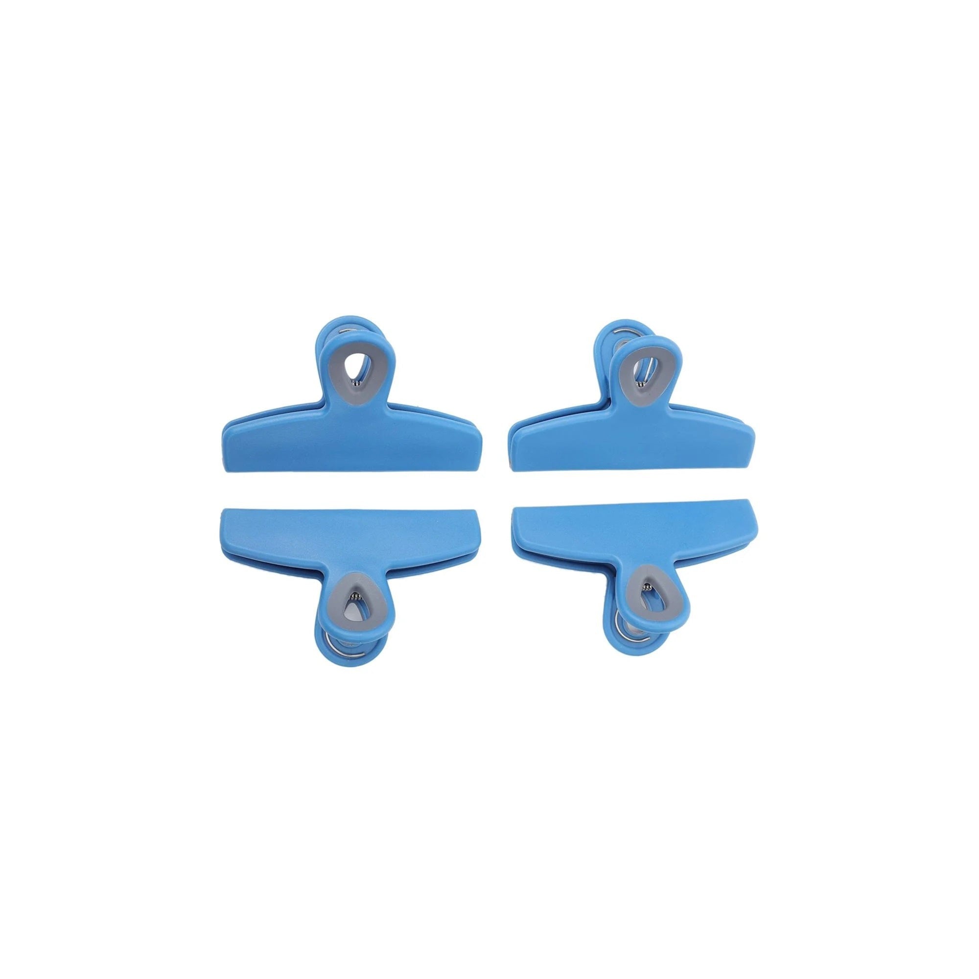 4-Piece Bag Clip Set, Blue – Main View – Dura Living