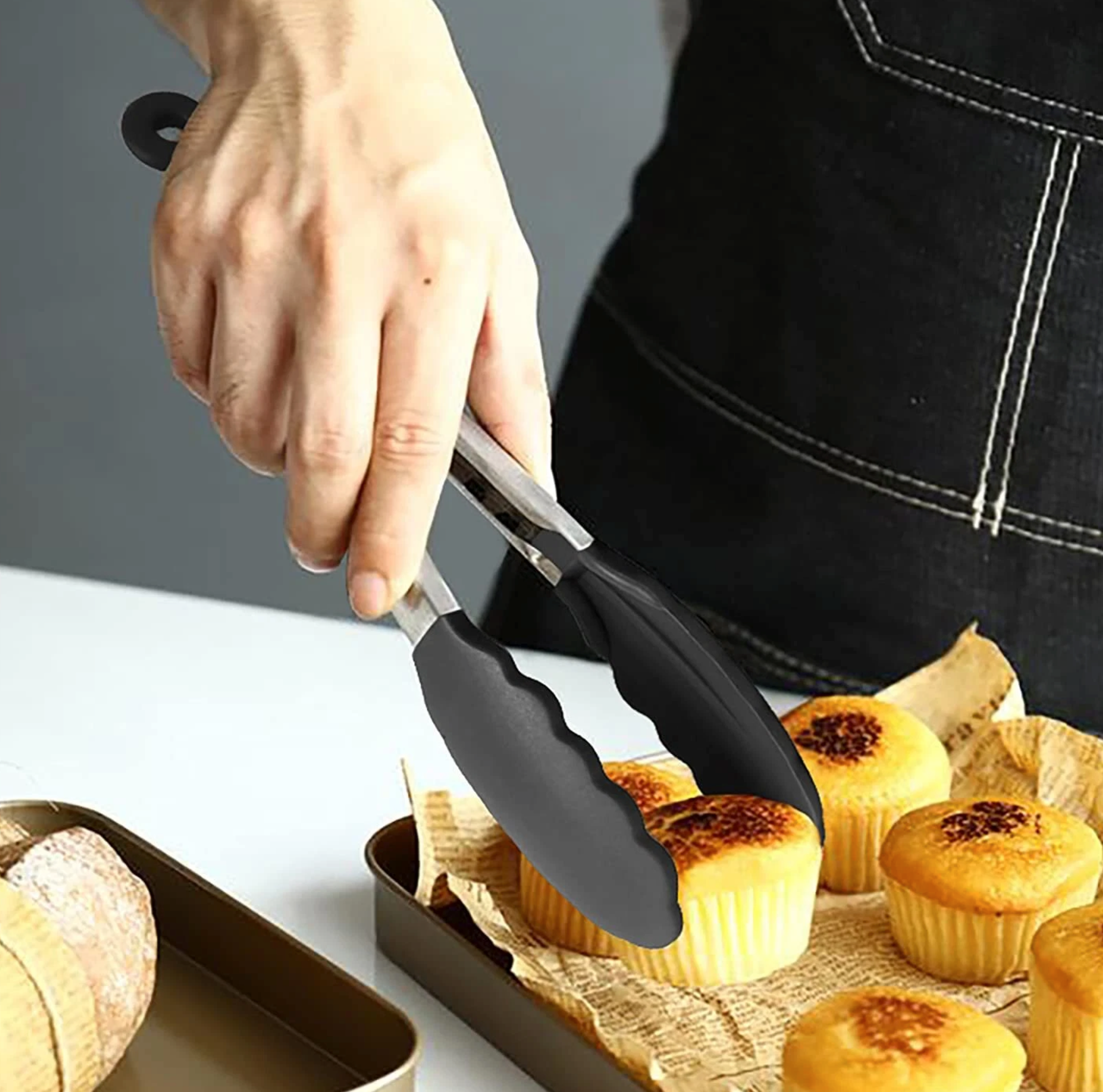 6-Piece Mini Silicone Kitchen Tool Set.