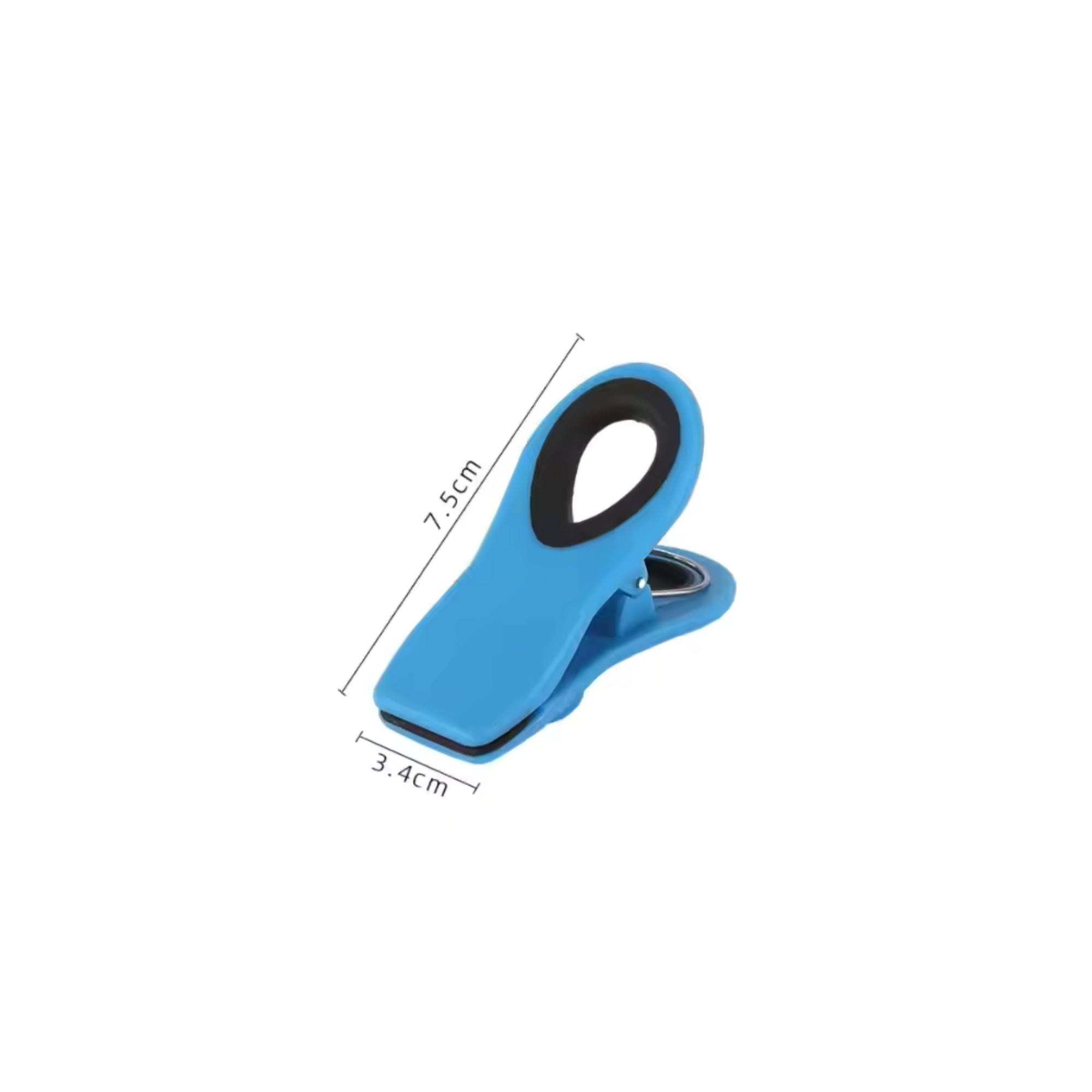 10-Piece Magnetic Bag Clip Set, Multi Blue – Packaging – Dura Living