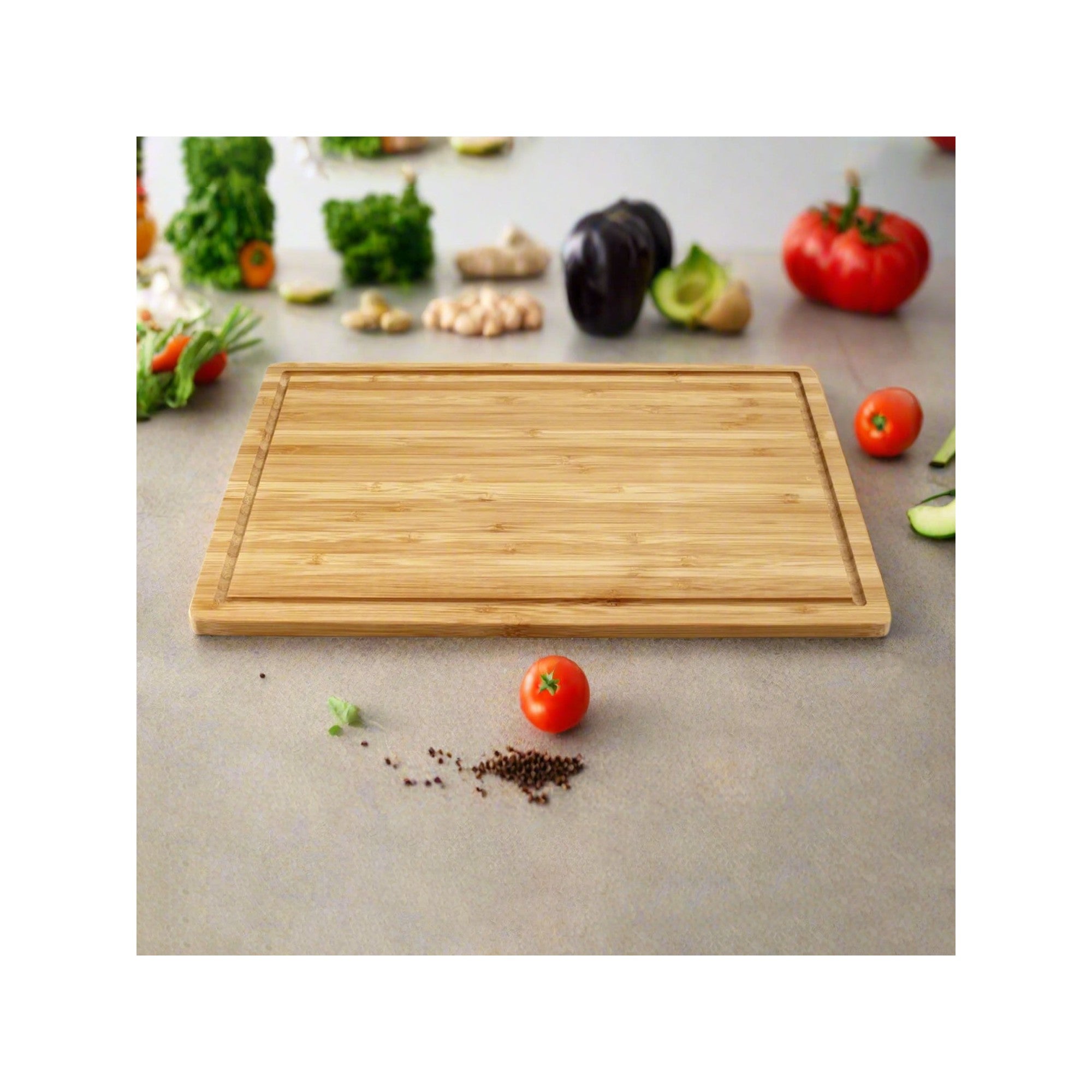 3-Piece Bamboo Cutting Board Set – Packaging – Dura Living