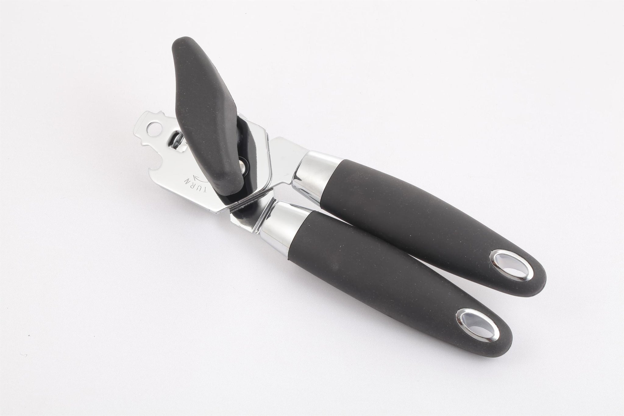 Hand Held Can And Bottle Opener, Black