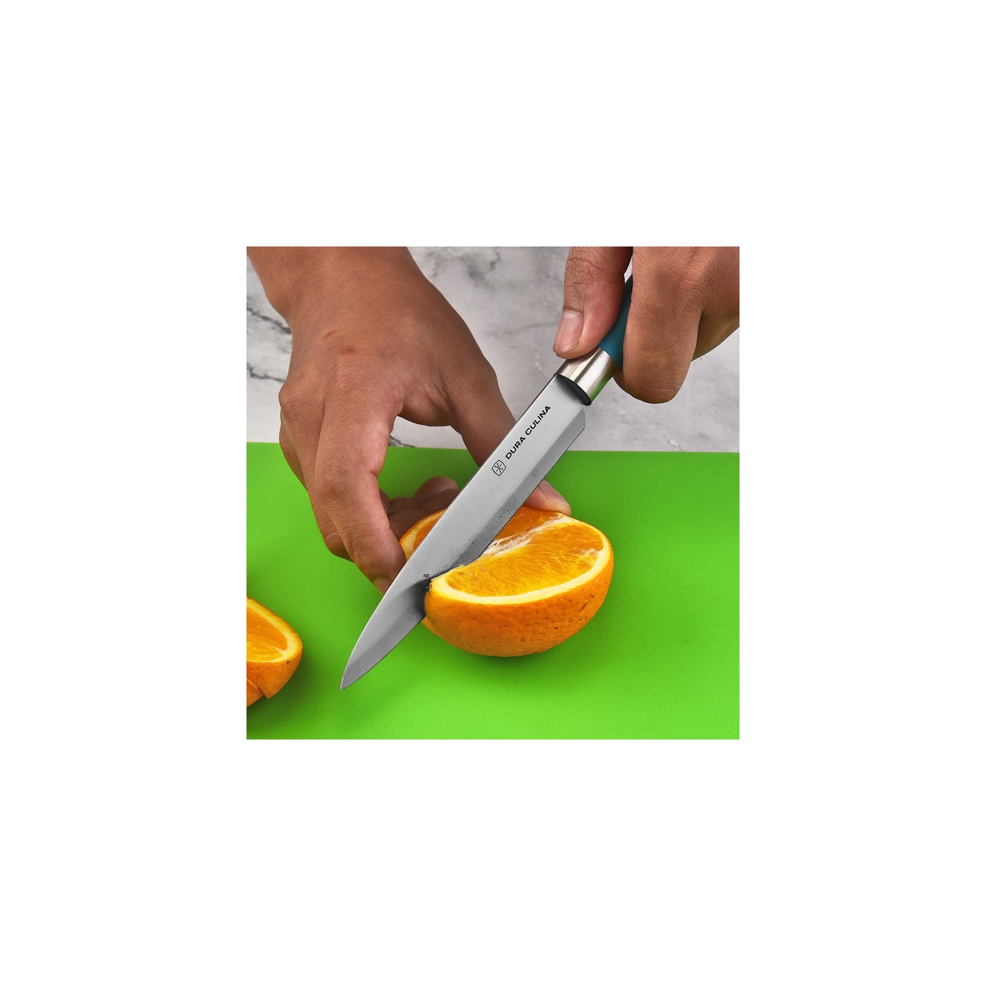 14-Piece Color-Coded Knife & Cutting Board Set – Full Set – Dura Living