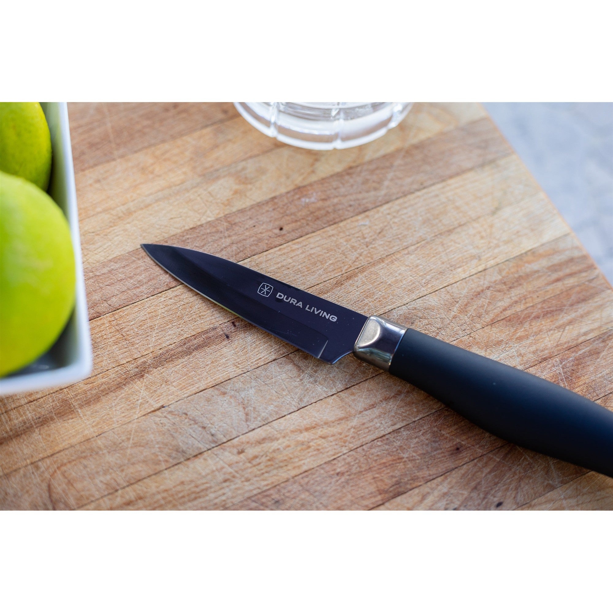 Titan 2-Piece Kitchen Knife Set - Black – In Use – Dura Living