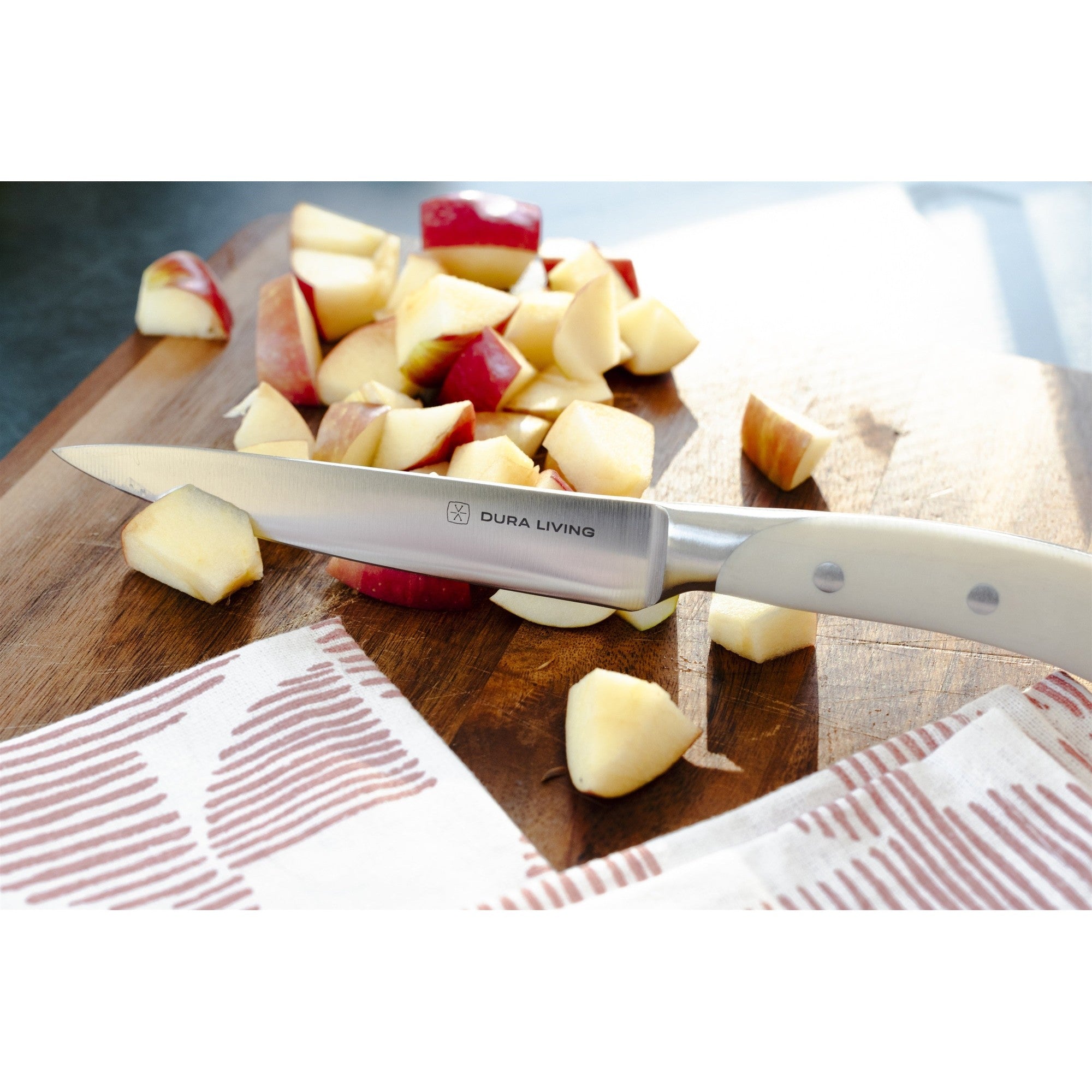 Elite 2-Piece Kitchen Knife Set - Cream – Scale Reference – Dura Living