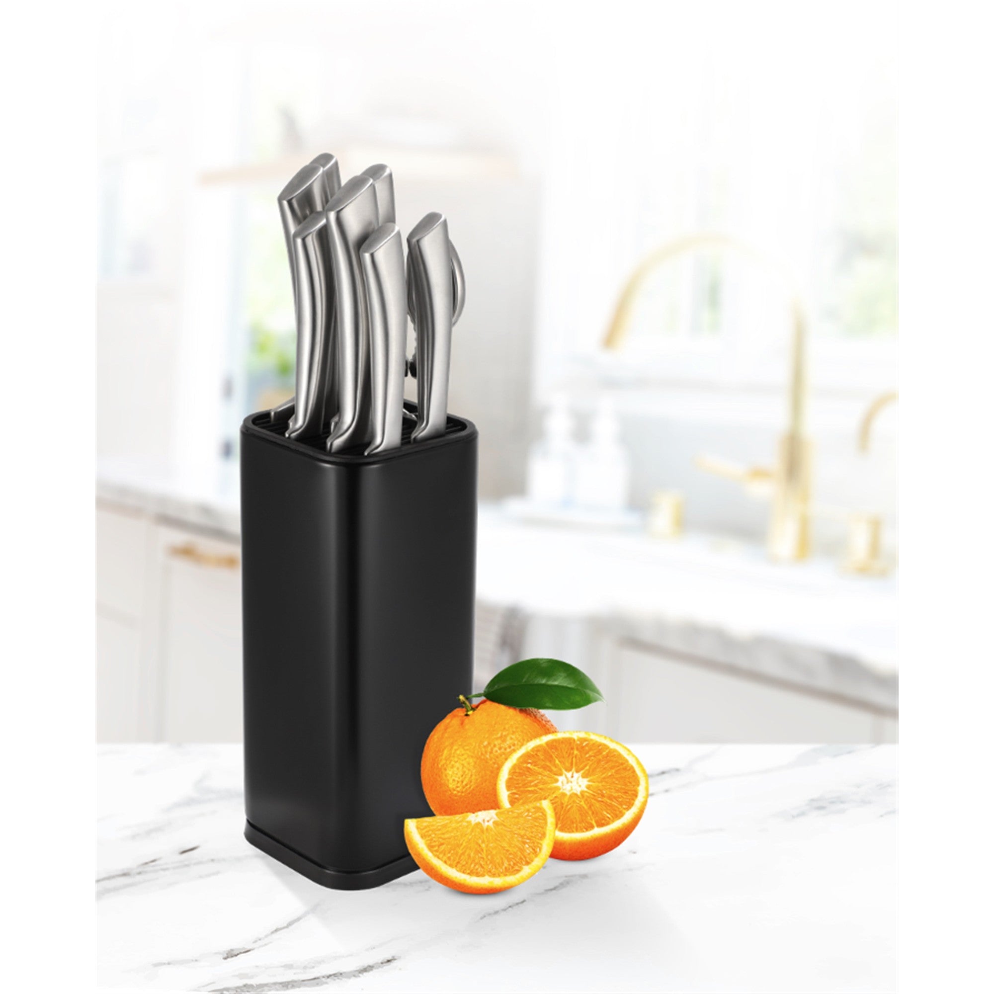Universal Knife Block Holder, Black – Detail – Dura Living