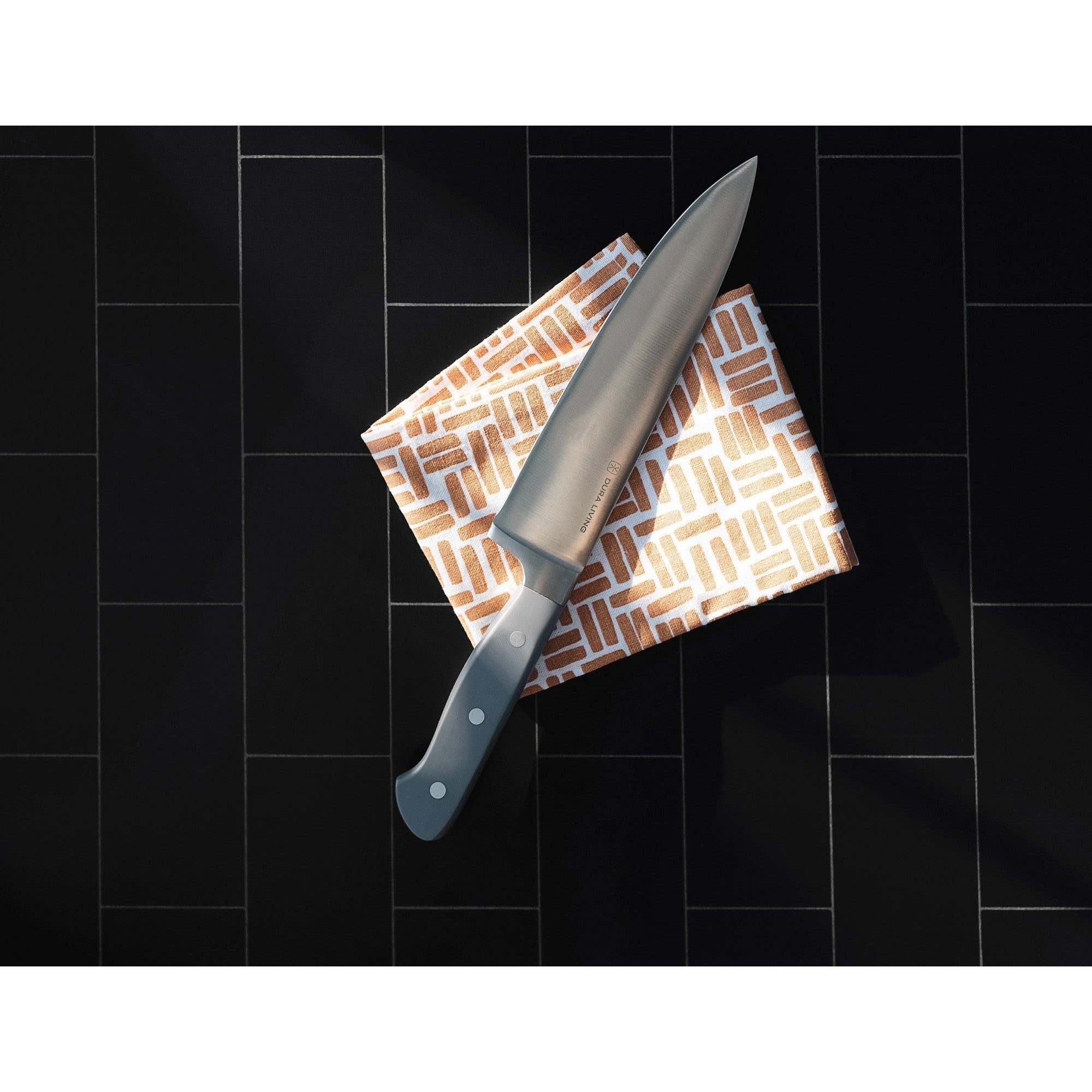 Superior 8 inch Chef Knife - Gray – Detail – Dura Living