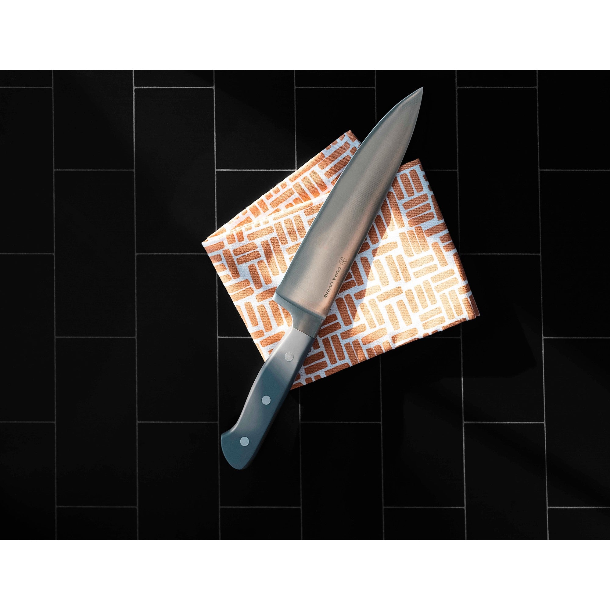 Superior 3-Piece Kitchen Knife Set- Gray – Detail – Dura Living