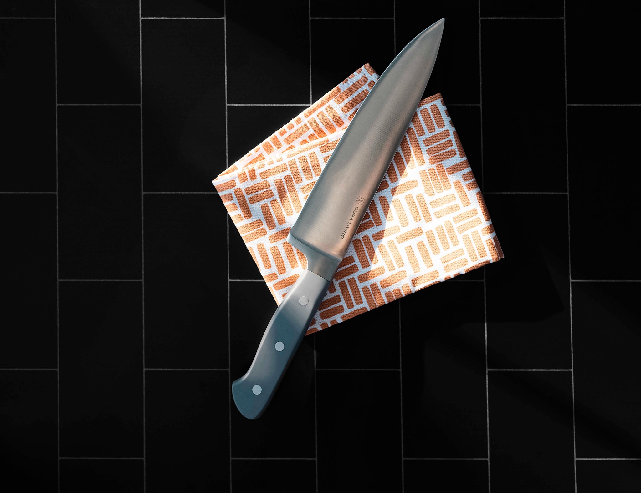 Superior 3-Piece Kitchen Knife Set- Gray