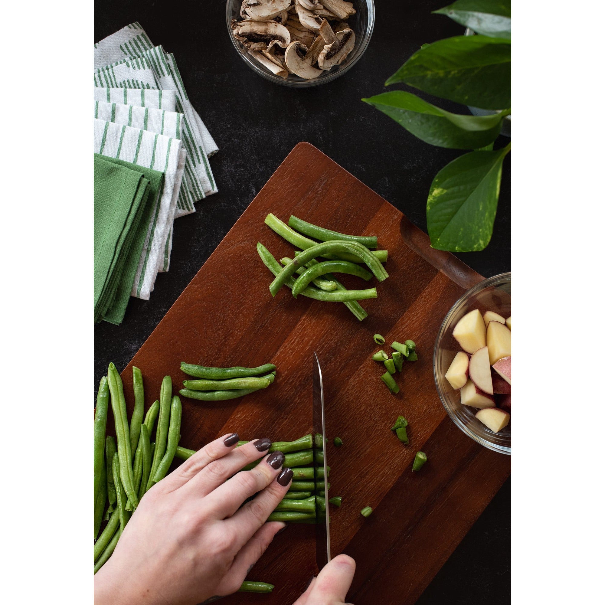 Elite 7 inch Santoku Knife - Cream – Scale Reference – Dura Living