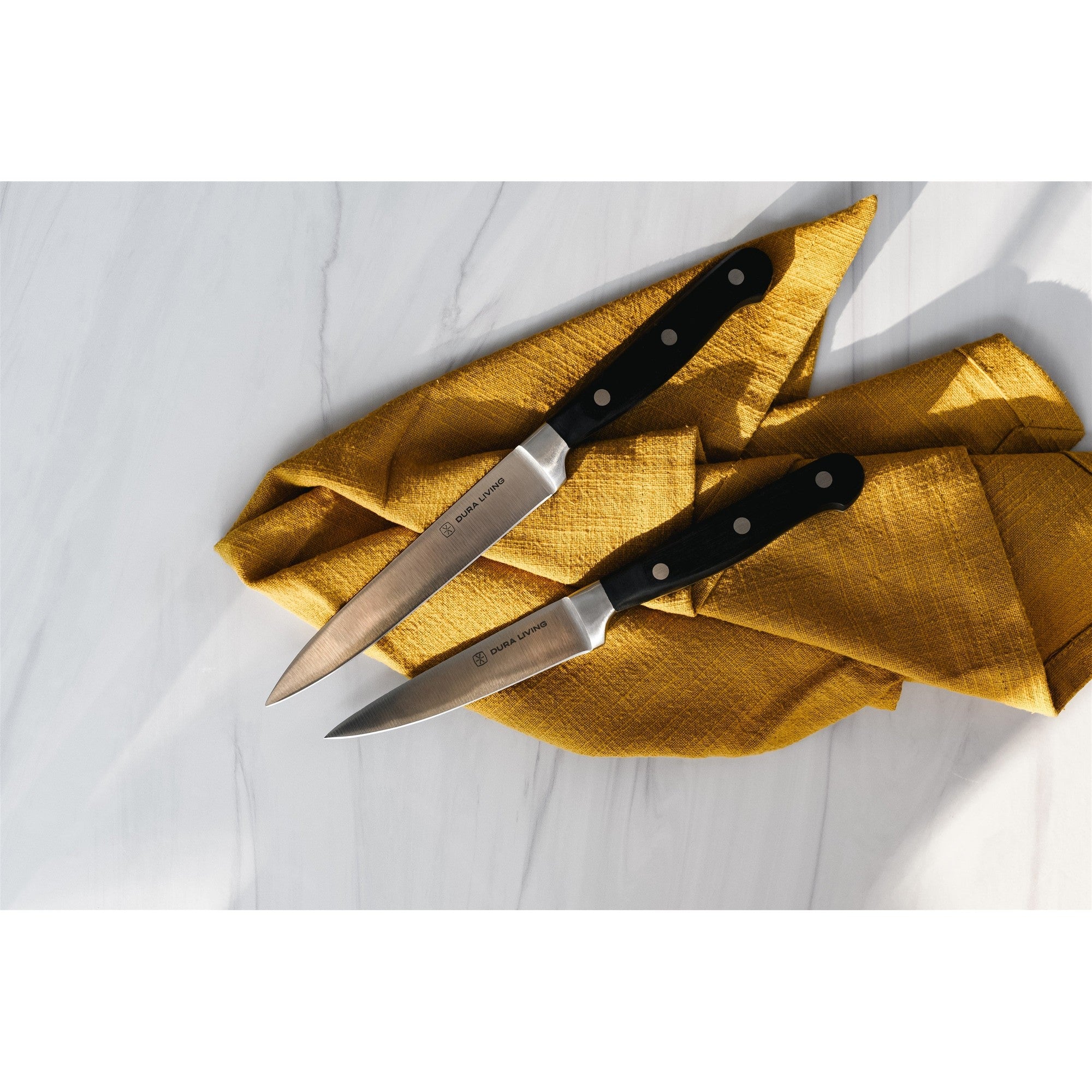 Superior 2-Piece Kitchen Knife Set - Black – Lifestyle – Dura Living