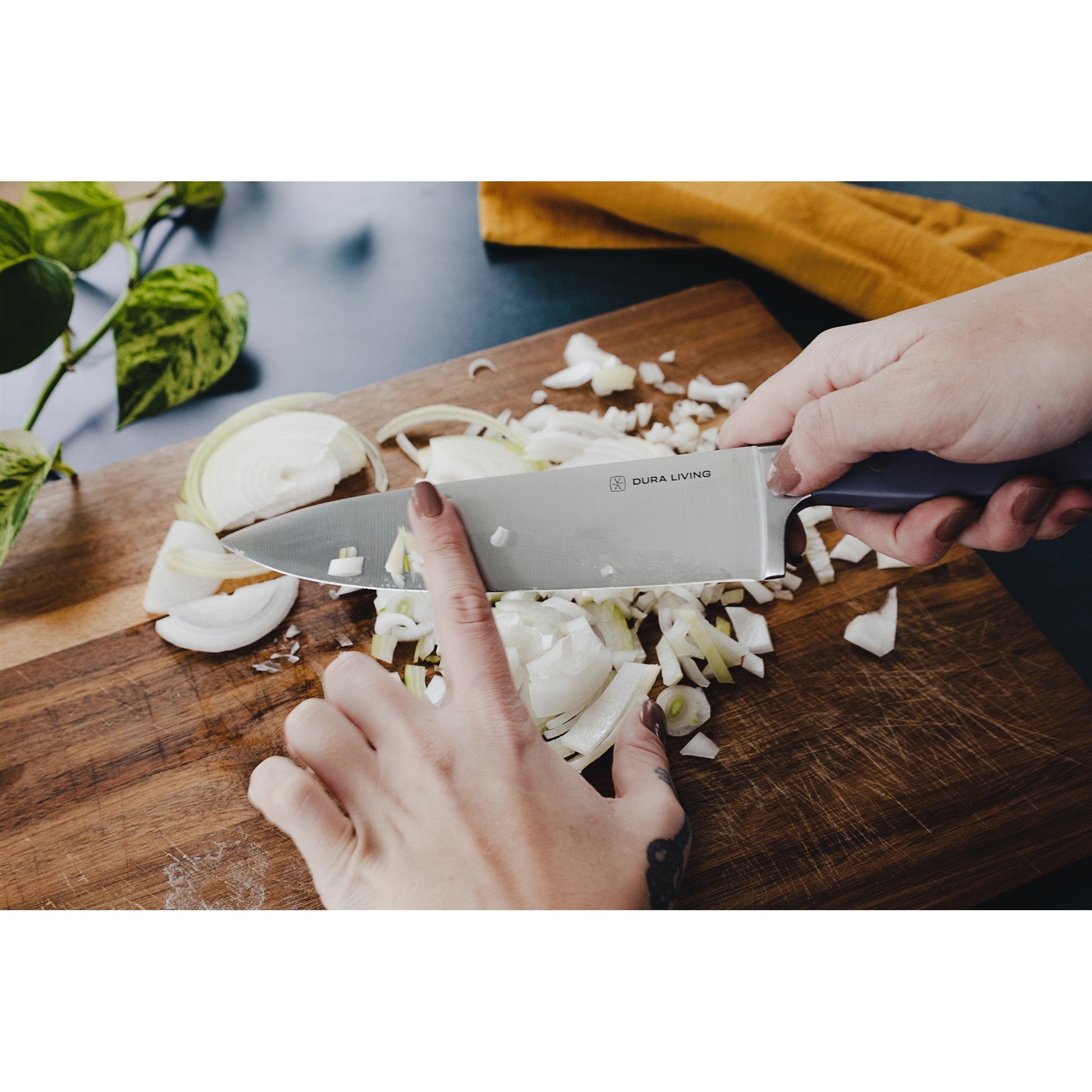 Superior 8 inch Chef Knife - Gray – Full Set – Dura Living