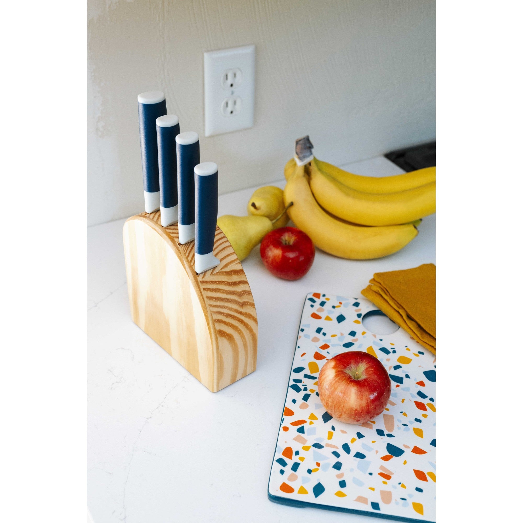 DUO-GRIP 5 Piece Kitchen Knife Starter Set – Detail – Dura Living