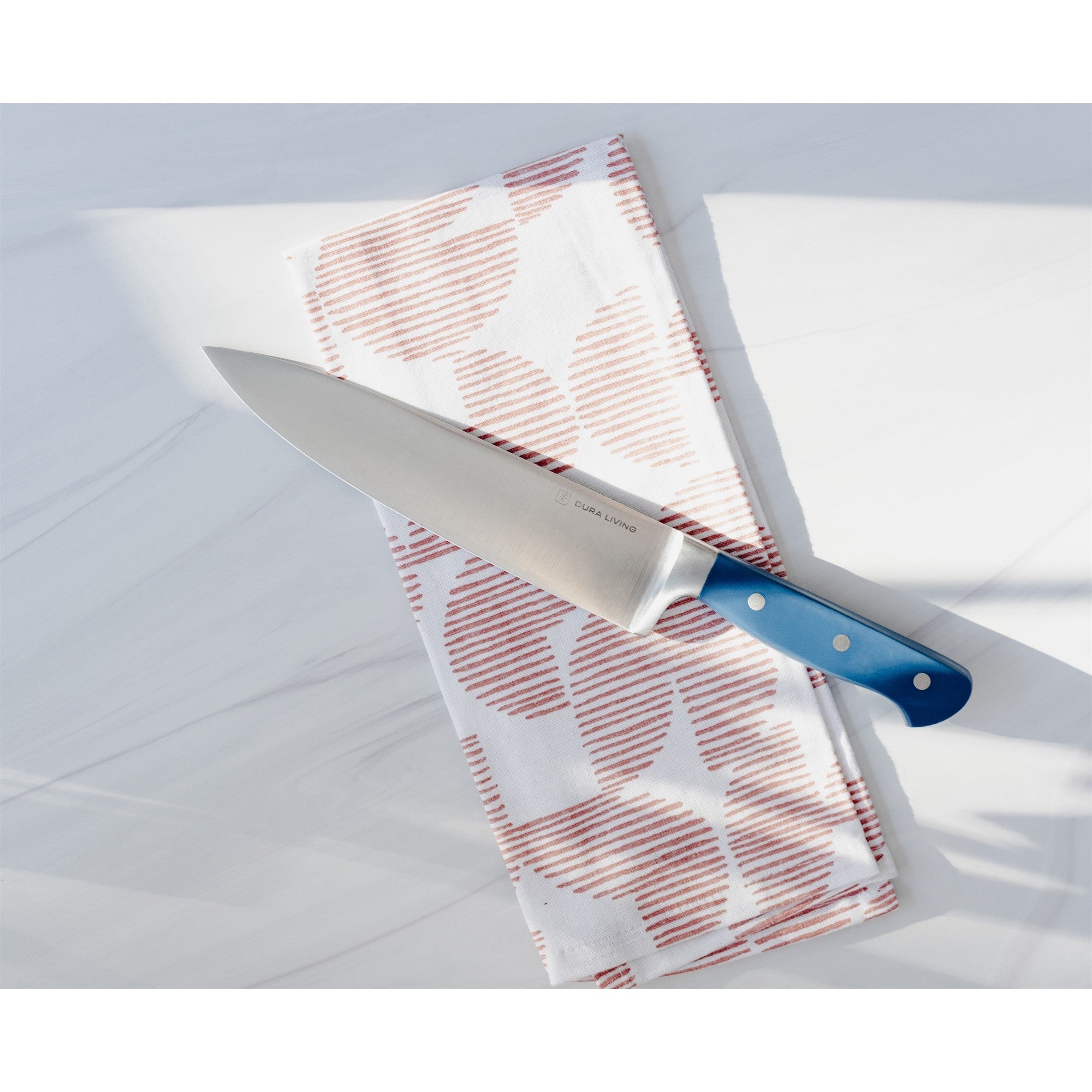 Superior 8 inch Chef Knife - Royal Blue – Lifestyle – Dura Living