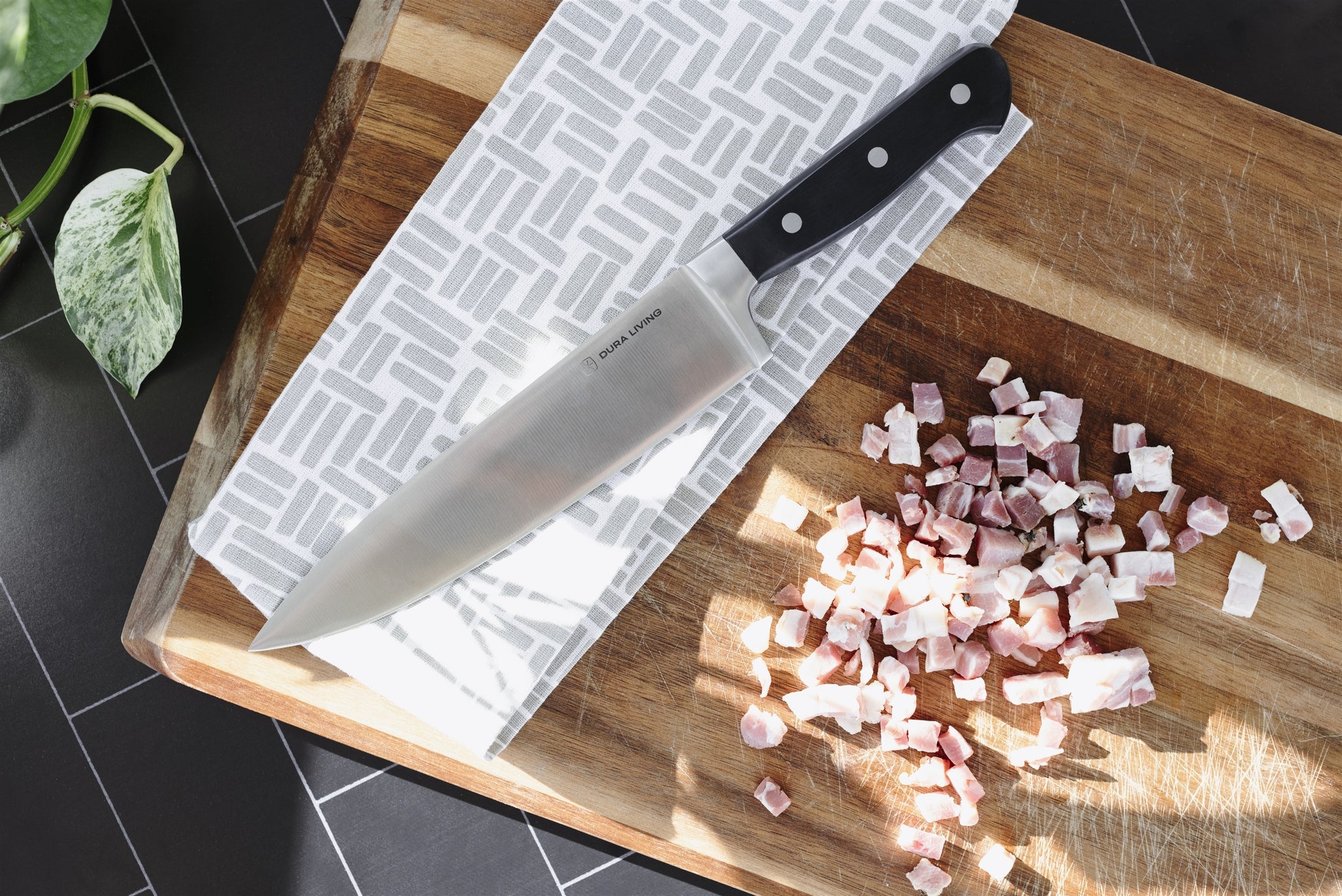 Superior 8 inch Chef Knife - Black